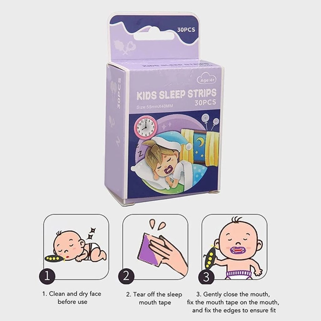Anti-Snoring Mouth Strips – 30 Pc