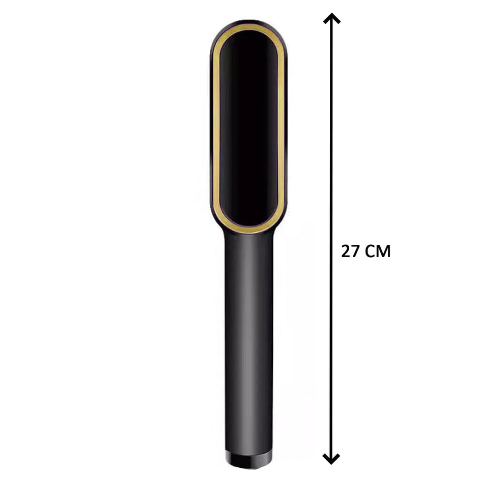 Professional Hair Straightener Comb Brush – Anti-Scald, Quick Heat