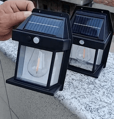 Solar Wall Lights Outdoor Motion Sensor